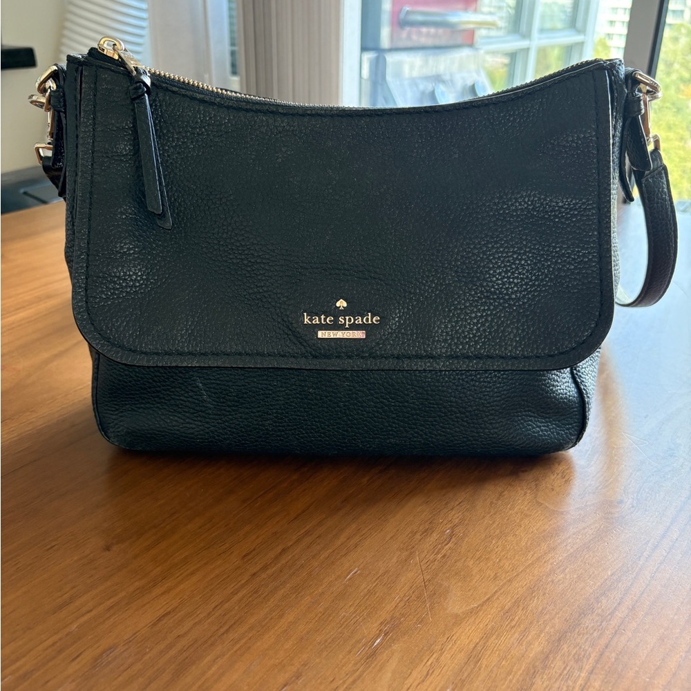 Kate Spade Jackson Street Colette Black Leather Shoulder Bag - Picture 10 of 10